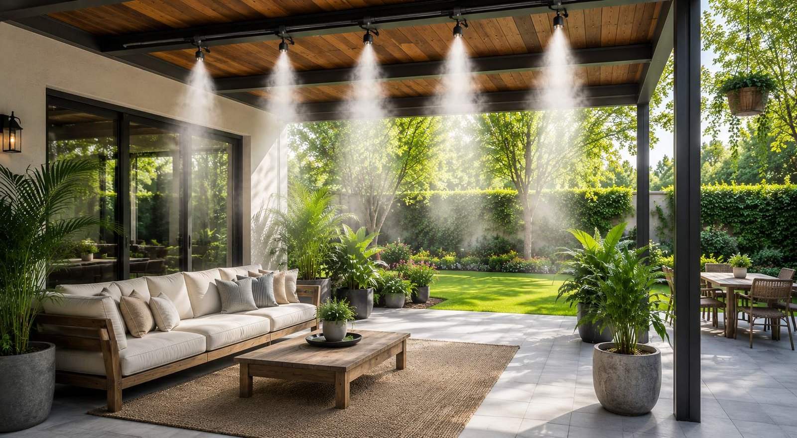 Irrigation setup for farm